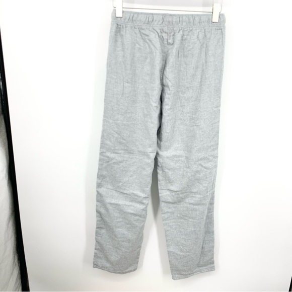 Old Navy Men Size Medium Pajama Pant Sleep PJs Gray Straight Leg Pull On - Picture 4 of 7